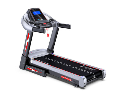 Cockatoo Smart Run 4.0| 2.5-4.0 HP DC Motorized Treadmill | 3 Level Manual Incline