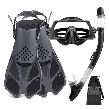 Cockatoo SS01 | Snorkel Set for Adults with Mask | Snorkeling Kit Diving Packages