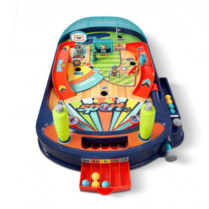 Cockatoo Multi-Sport Pinball Game for Kids & Family – All in 1 Sports Ground Tabletop Arcade Machine with Scoreboard and Spring Launcher| Age 3+ Yrs