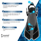 Cockatoo SS01 | Snorkel Set for Adults with Mask | Snorkeling Kit Diving Packages