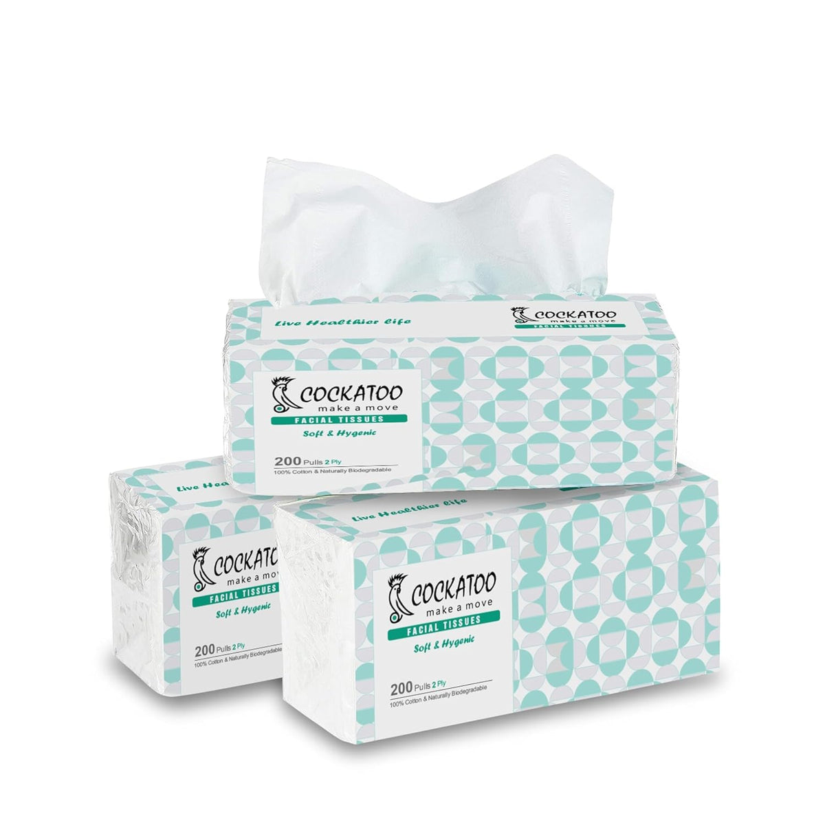 Cockatoo Soft-Touch 2Ply Facial Tissue