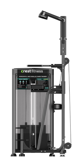 Cockatoo Crest Signature Series Weight Assisted Chin Dip Machine | Weight Stack 100 kg