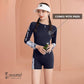 Cockatoo Swim wear for Women| Activewear Women Sports| Fitness and Swimming wear