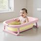 Cockatoo-Kids DripDrop, Foldable Baby Bath Tub| With Temperature Meter| Pillow & Soap Box