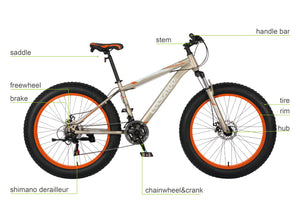 Cockatoo FAT BIKE - CFB 02 - detail shot