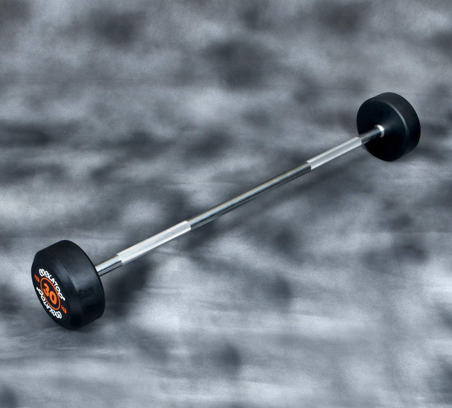 Straight Barbell Rod With Fixed Weight