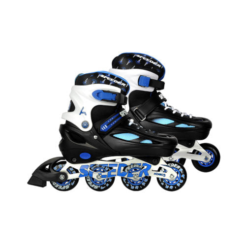 Cockatoo Speeder Adjustable Inline Skate for Adults and Kids Lightweight Skates with Smooth Gel Wheels