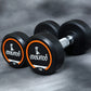 ROUND RUBBER COATED DUMBBELLS (Pair)