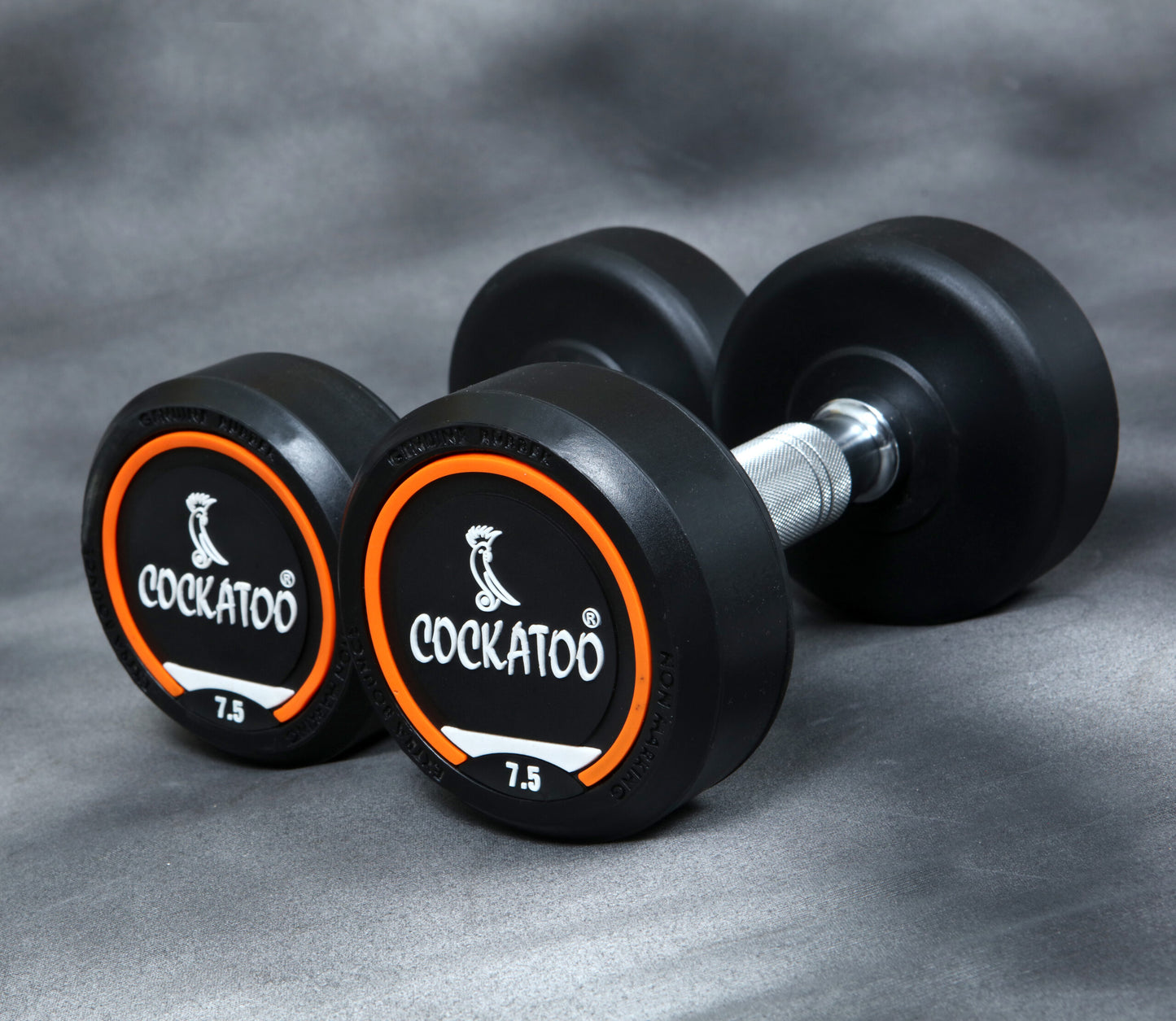 ROUND RUBBER COATED DUMBBELLS