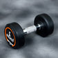 ROUND RUBBER COATED DUMBBELLS
