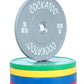 COMPETITION BUMPER PLATES WITH HUB ( 3 YEARS WARRANTY )