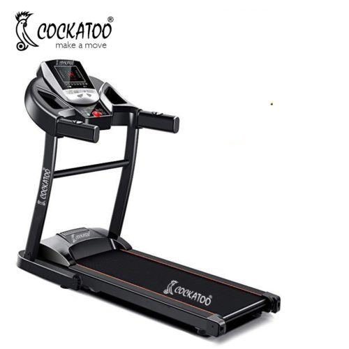 Cockatoo CTM-05 1 HP ( 2 HP Peak) DC-Motorised Treadmill ( Max Speed: 0.8-14 km/h , Max Weight: 90 Kg ) DIY Installation.