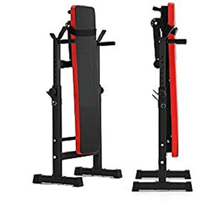 Cockatoo Professional Gym Training (10 Kg to 100 Kg) Home Gym Set With Regular Metal Integrated Rubber Plates & With Adjustable Weight bench