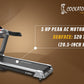 COMMERCIAL MOTORISED TREADMILL E1800