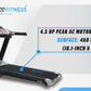 LIGHT COMMERCIAL MOTORISED TREADMILL E1500