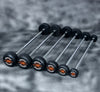 Straight Barbell Rod With Fixed Weight