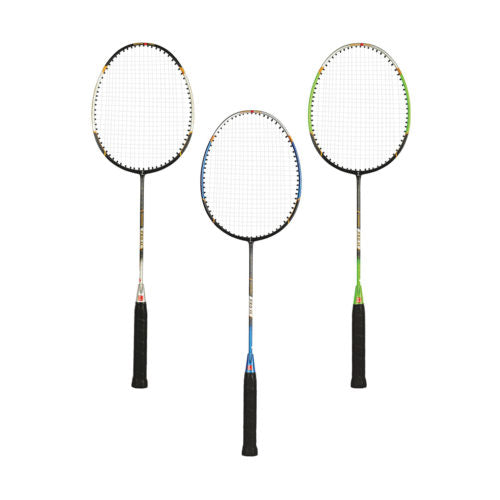 Cockatoo Uni-Piece Graphite shaft Badminton Racket Set | Includes 3 Rackets