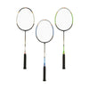 Cockatoo Uni-Piece Graphite shaft Badminton Racket Set | Includes 3 Rackets