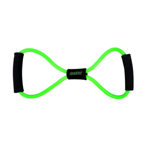 Cockatoo Sports Soft Expander Hard Resistance - Figure-8 Design for Upper Body Strength and Better Back Shape
