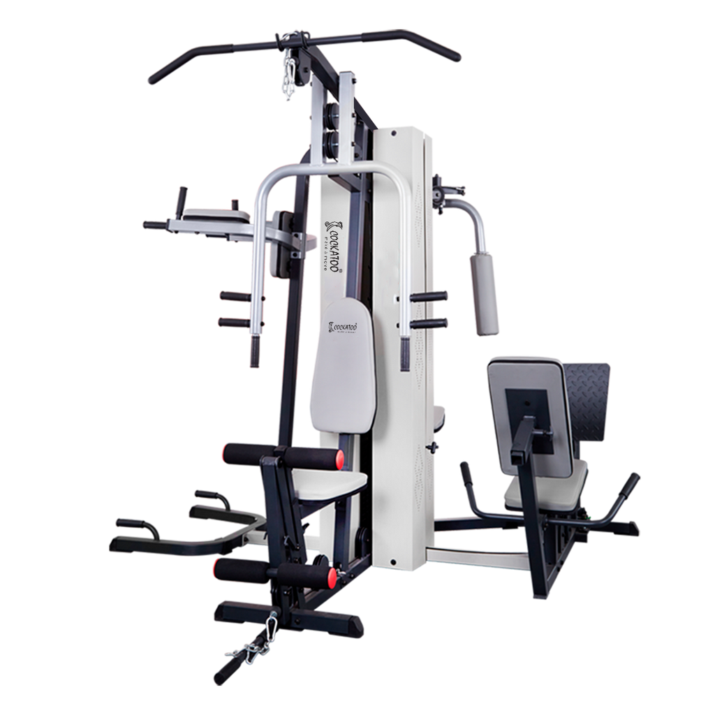 Commercial Heavy Duty 5 Station Multi Gym - Cockatoo India