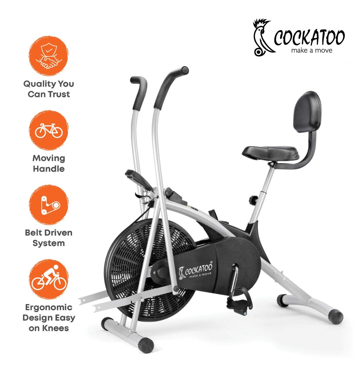 Air Bike AB 06 With Back Support