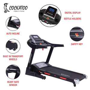 CTM 201 | 7.0 HP Peak Motorised treadmill